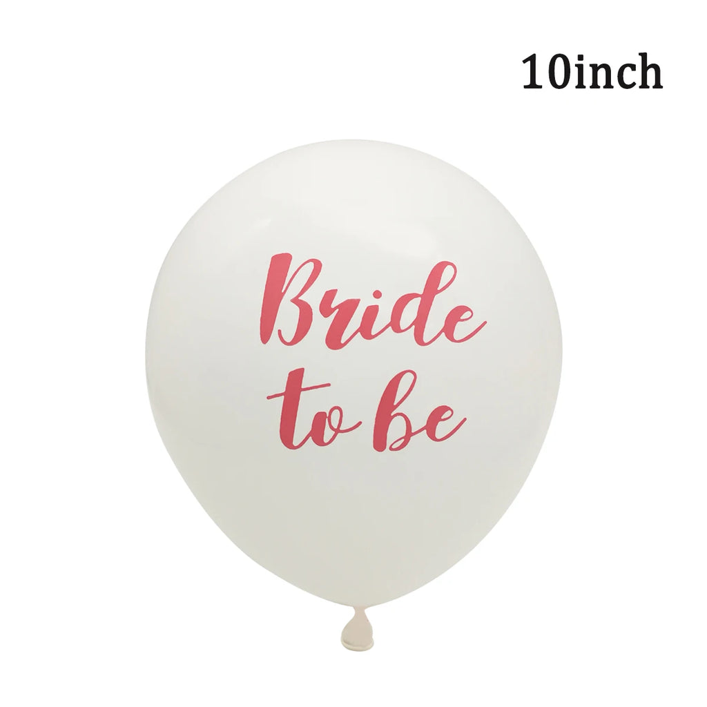 Bride to be Latex Balloon