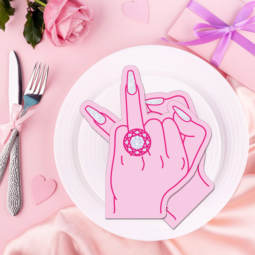 Napkins Pink Bridal Shower Tableware