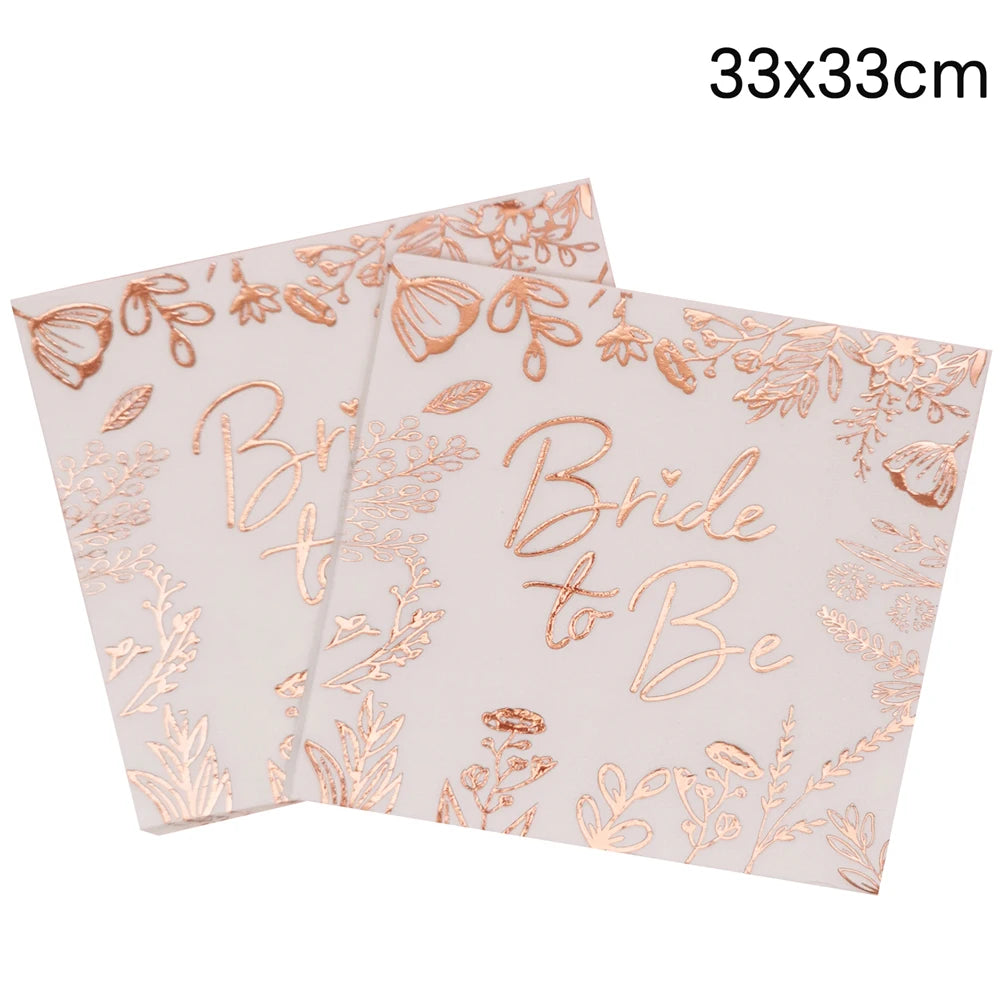 Bride To Be Paper Napkin Tissue