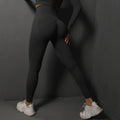 Women Yoga Leggings Hips Lifting Gym Leggings Seamless Sport Pants High Waist Fitness Leggings Bubble Butt Workout Running Pants