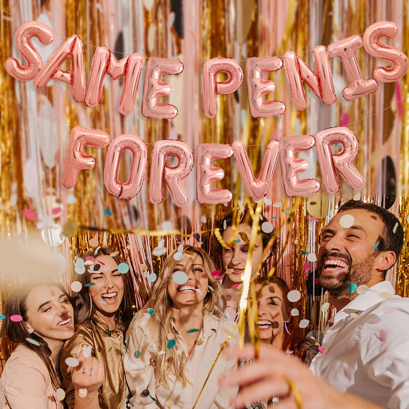 Same P Forever Foil Letter Balloons
