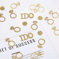 1 Bag I Do Ring Paper Confetti