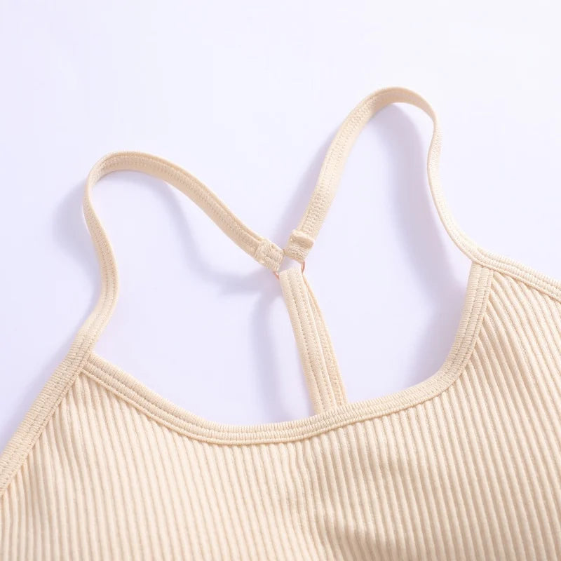 Women‘s Yoga Set High Waist Elastic Butt Lifter Leggings Seamless Running Gym Tank Top Sleeveless Fitness Sport Stretch Clothes