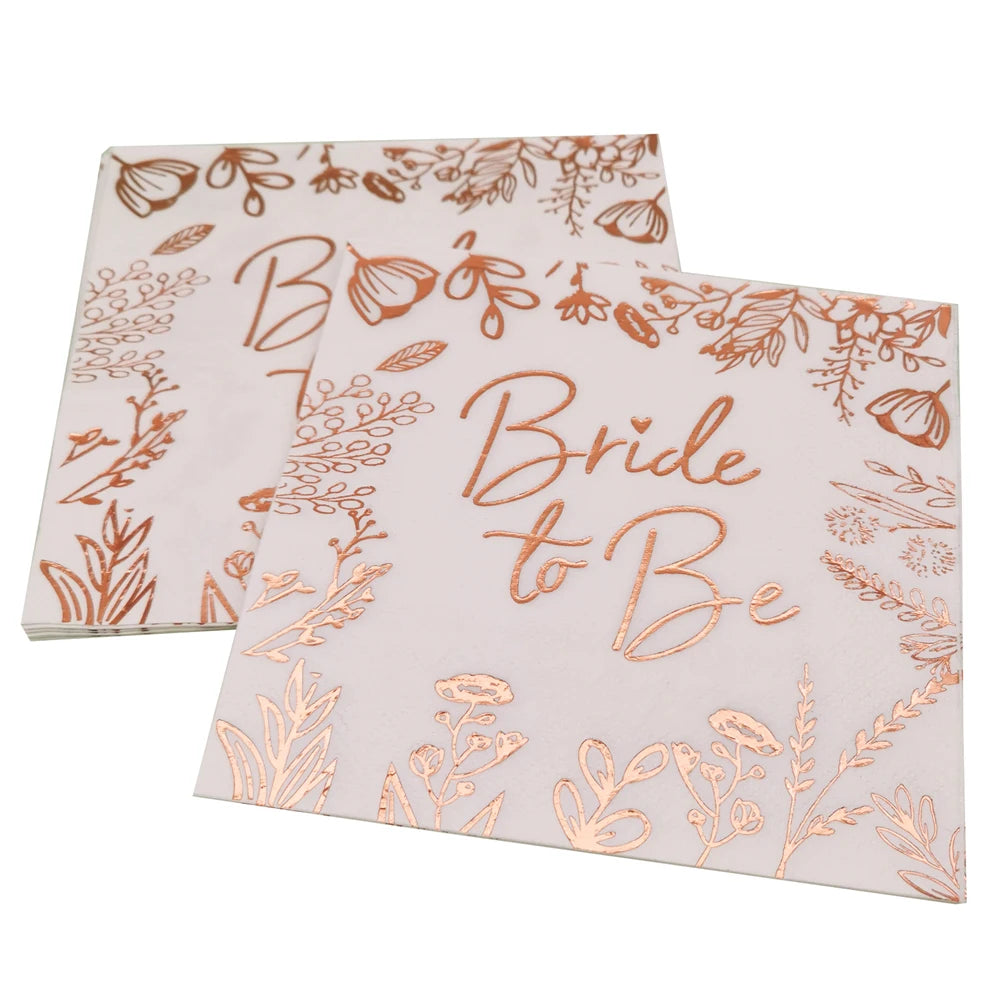 Bride To Be Paper Napkin Tissue