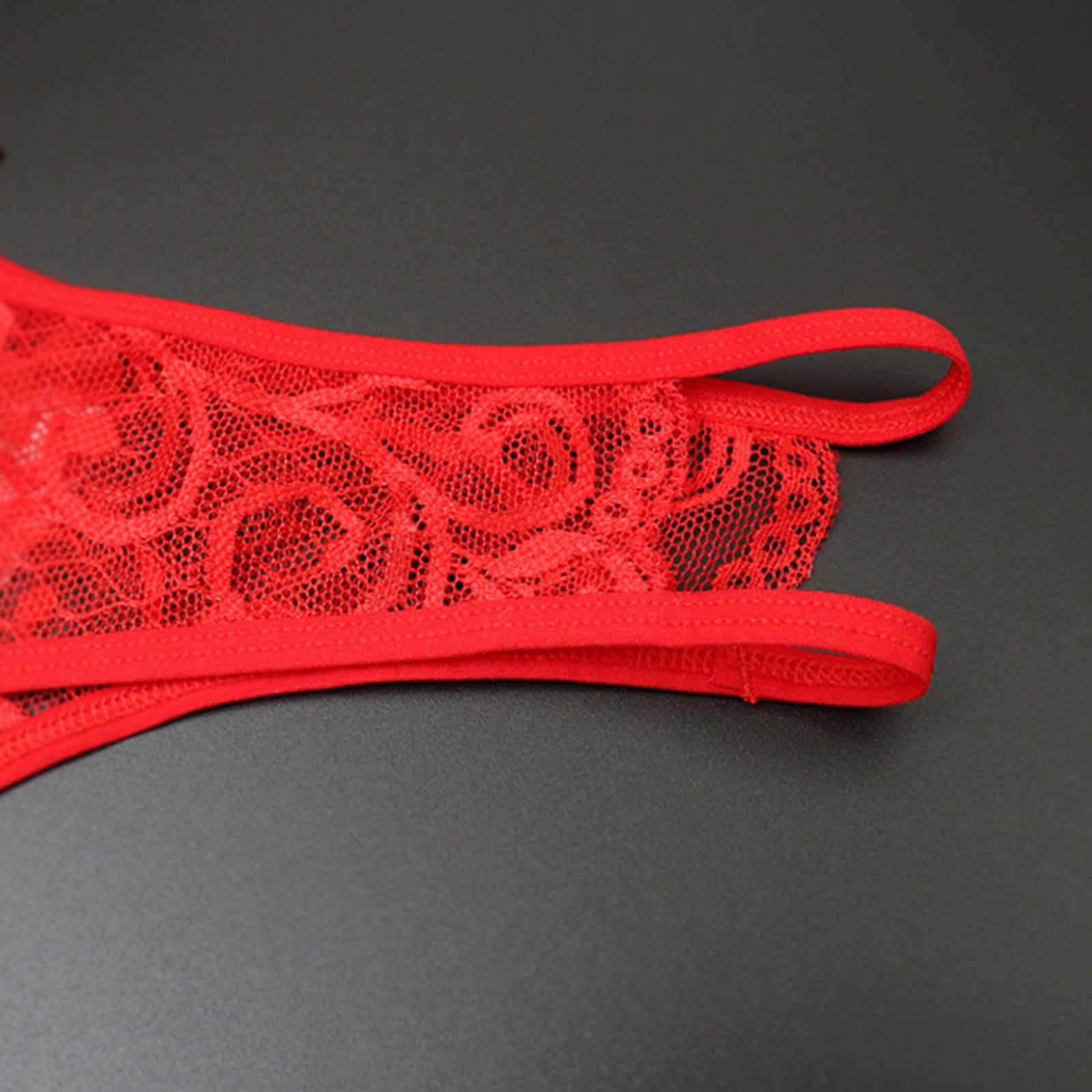 Sexy Open Crotch Panties Ladies Perspective Lace Lingerie Embroidered Bowknot Low-Waist Japanese Panties Breathable Pantys