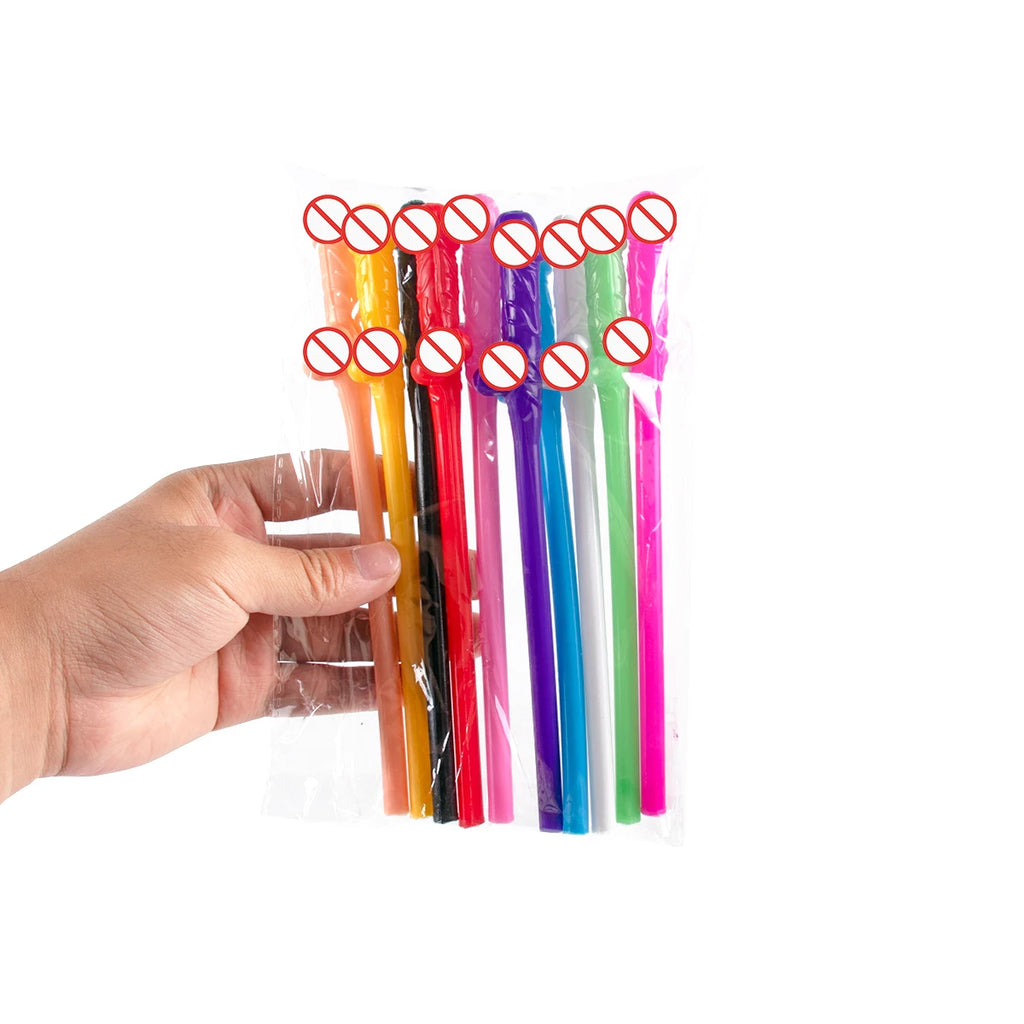 Penis Straws Plastic