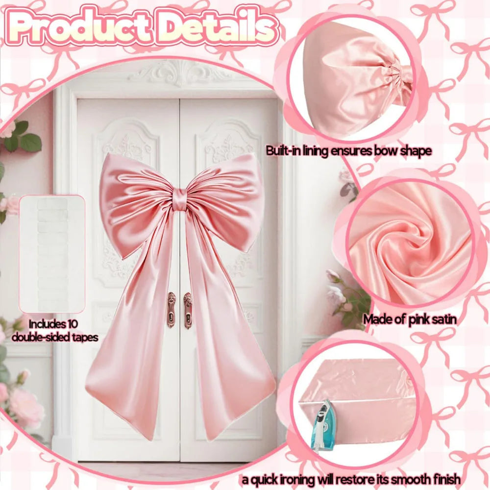 Large Bow Ribbon Tie