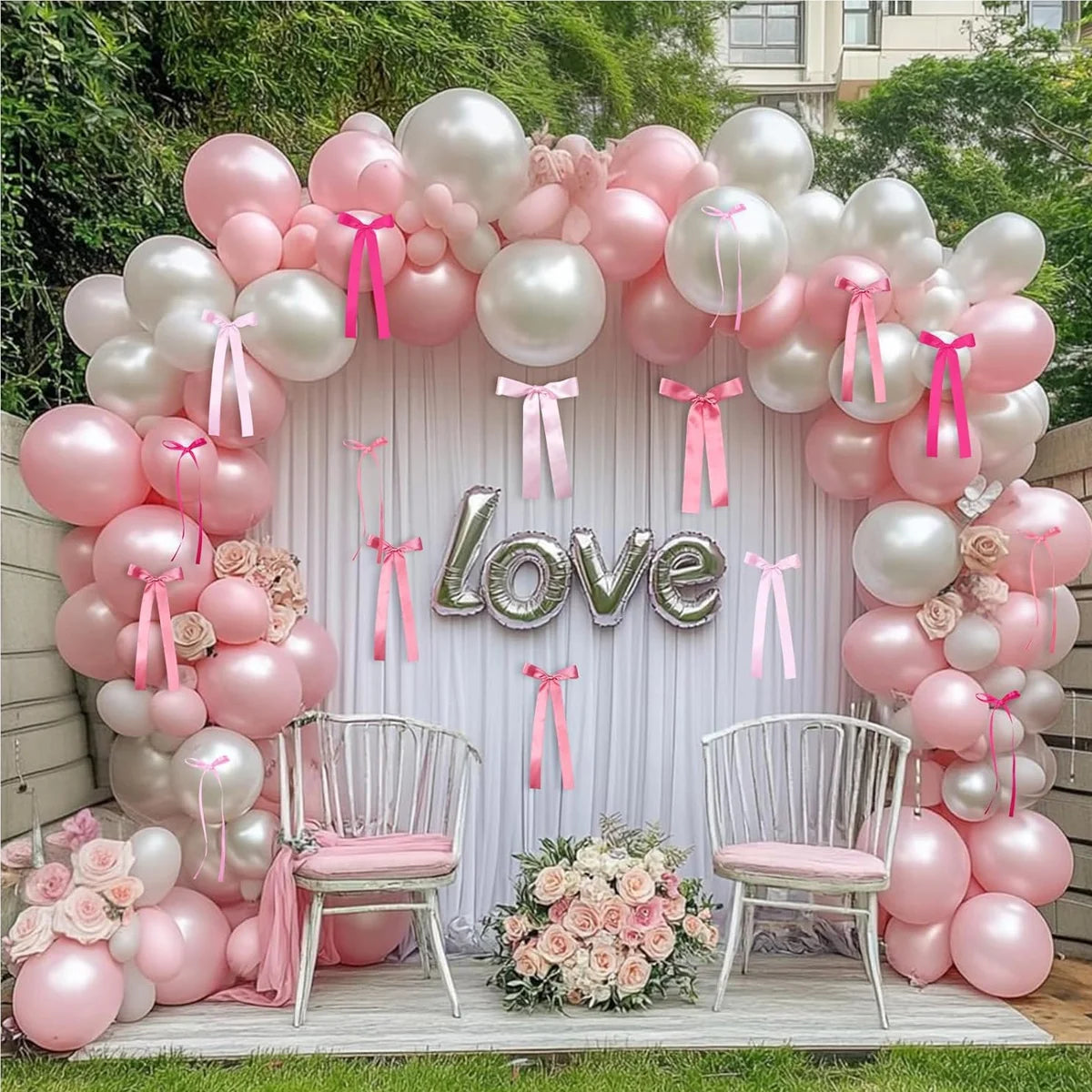 Pink Bow Wall Decor