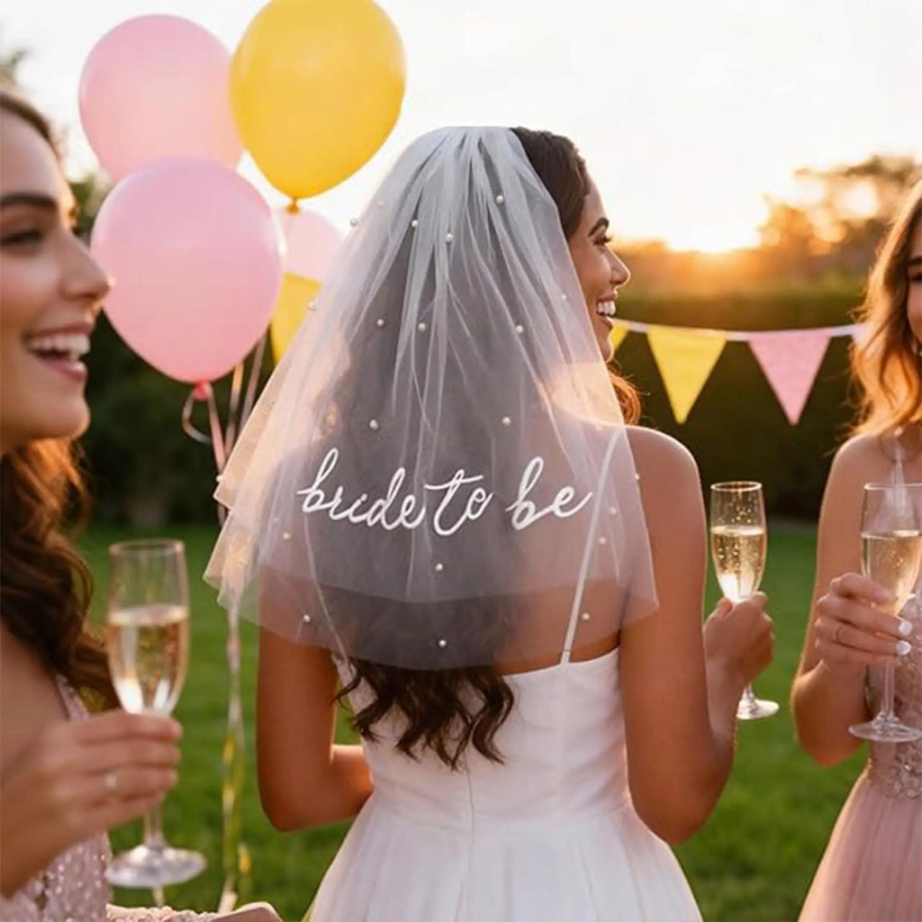 Bride to Be Sash and Veil Set