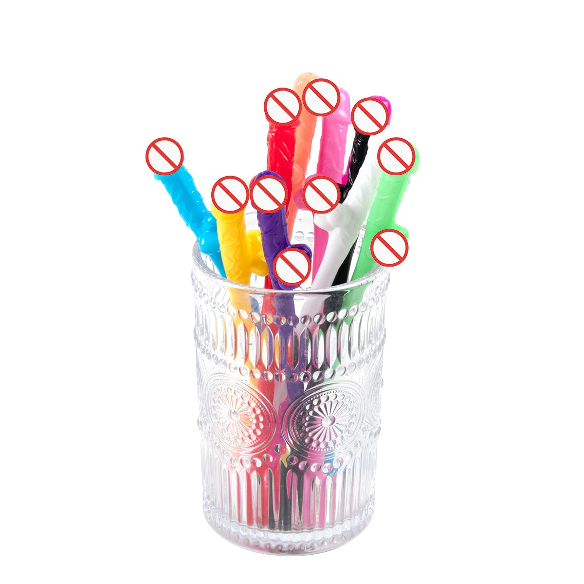 Penis Straws Plastic