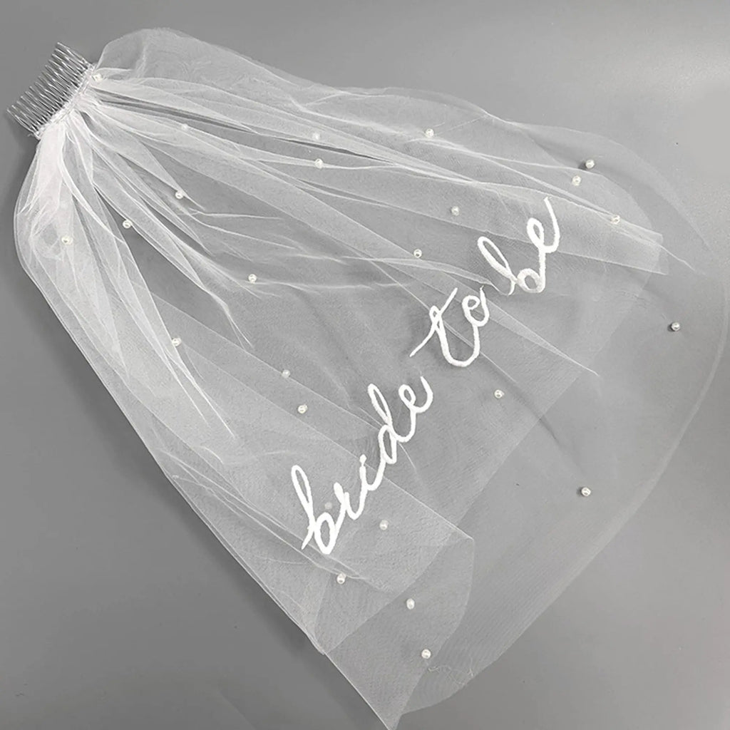 Bride to Be Sash and Veil Set