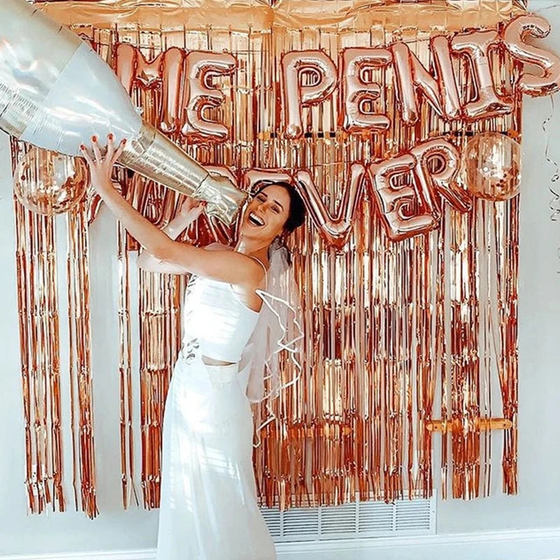 Same P Forever Foil Letter Balloons