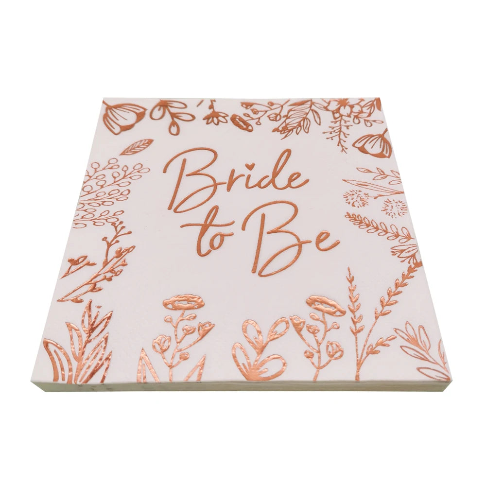 Bride To Be Paper Napkin Tissue
