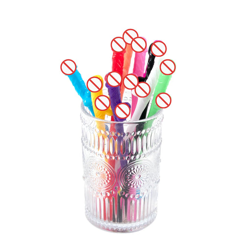 Penis Straws Plastic