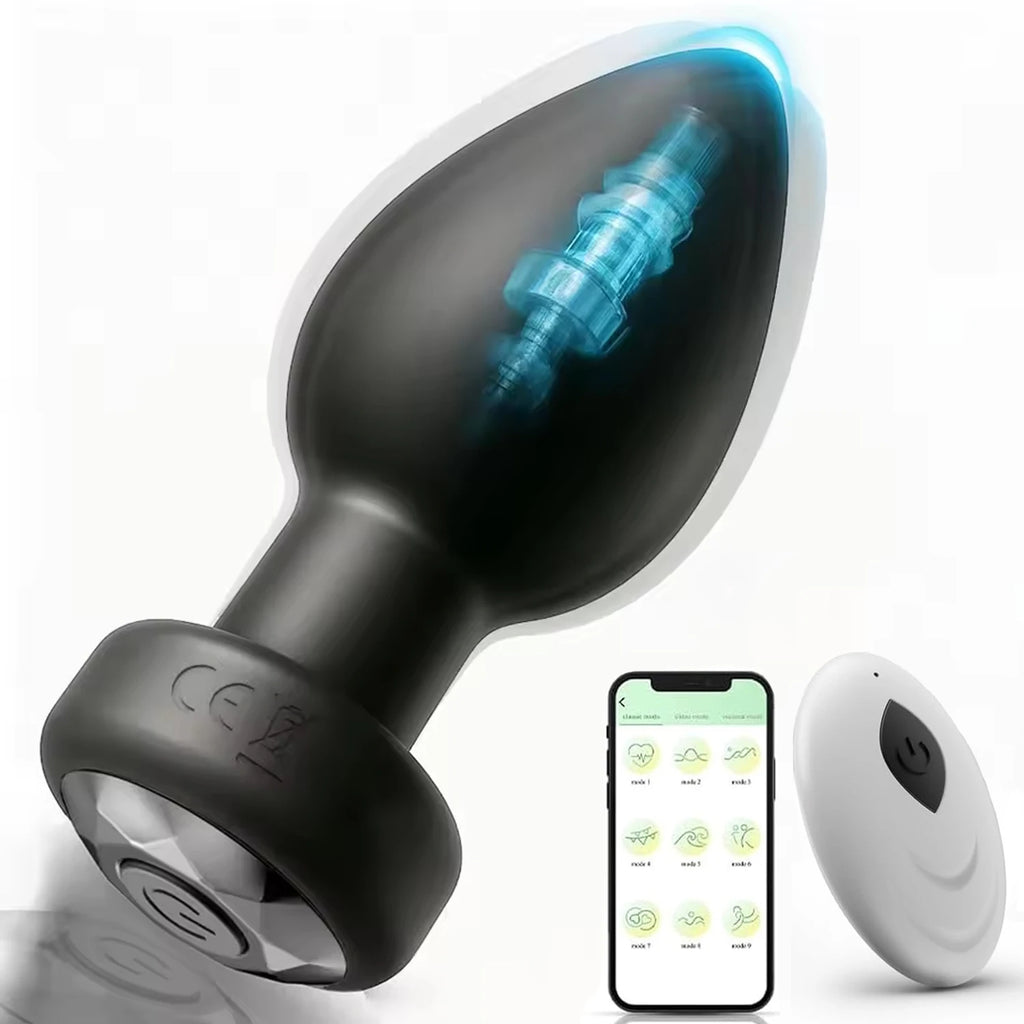 Anal Vibrator Wireless Remote Control Butt Plug