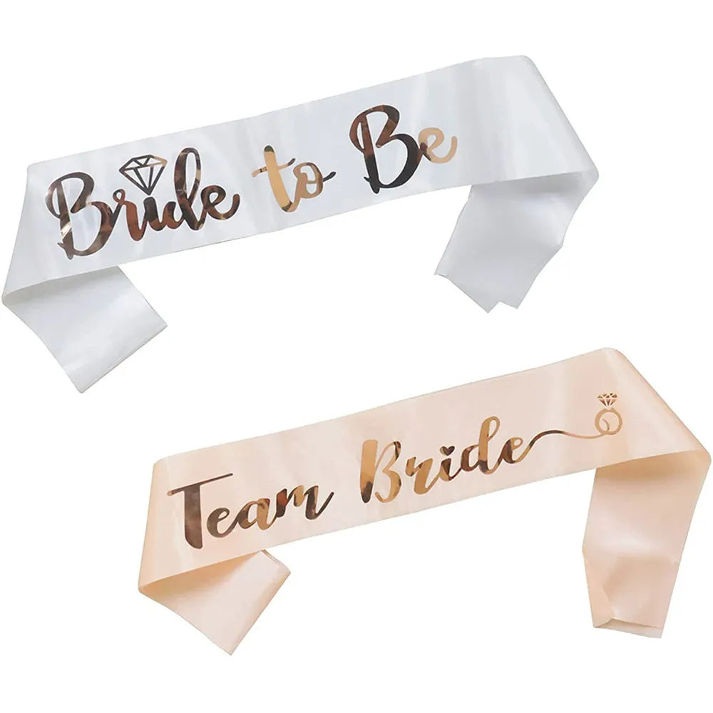 Team Bride To Be Satin Sash