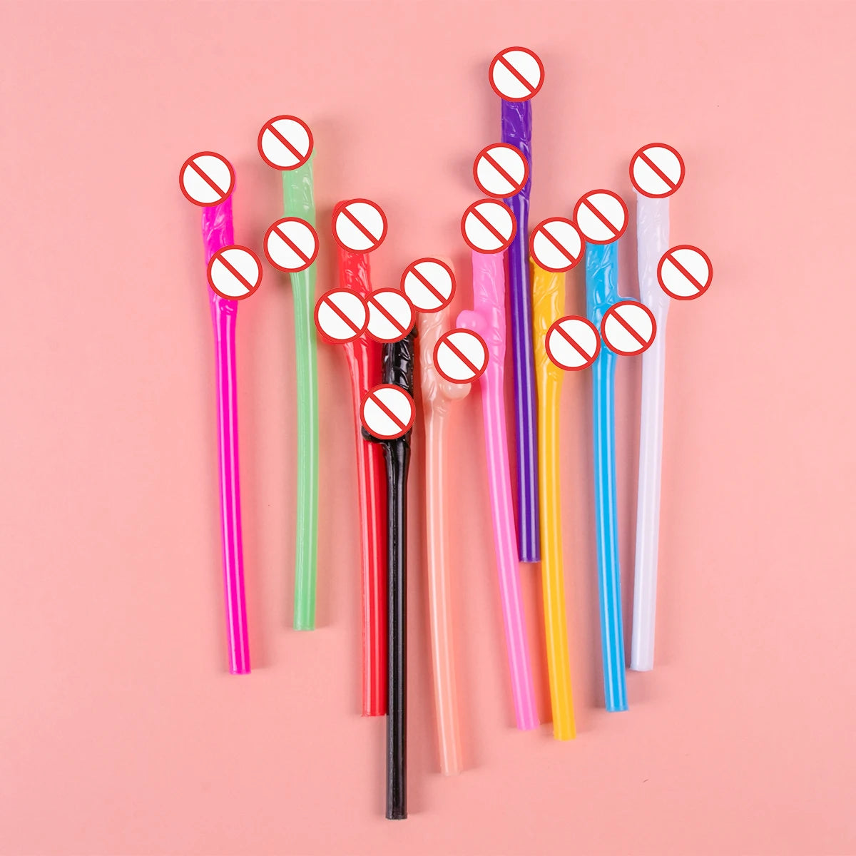 Penis Straws Plastic