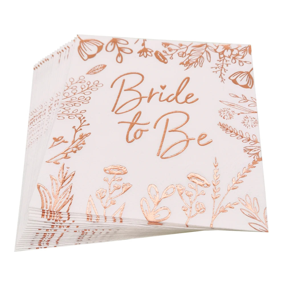 Bride To Be Paper Napkin Tissue