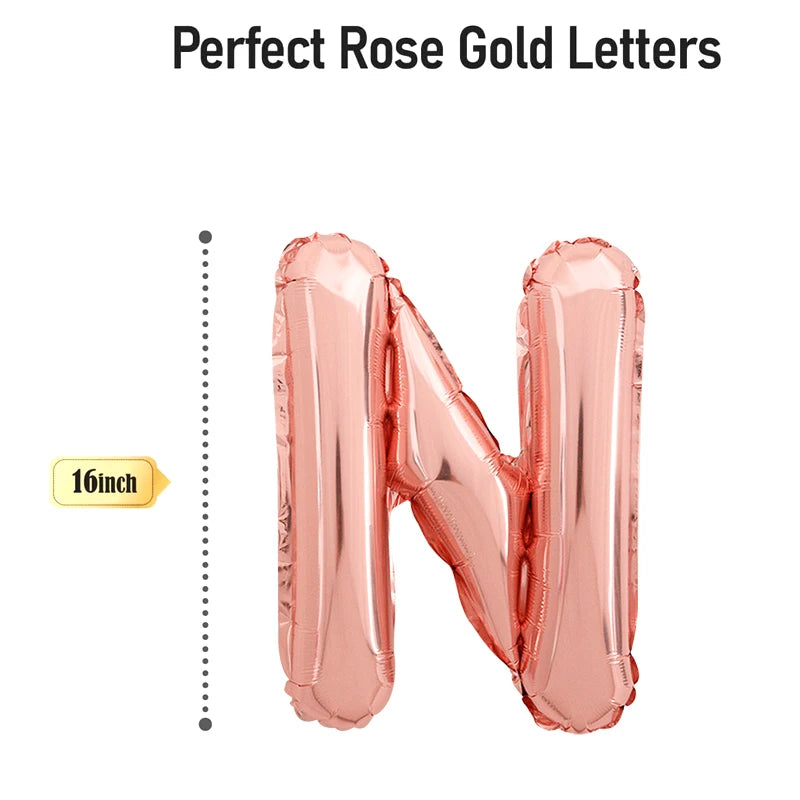 Same P Forever Foil Letter Balloons