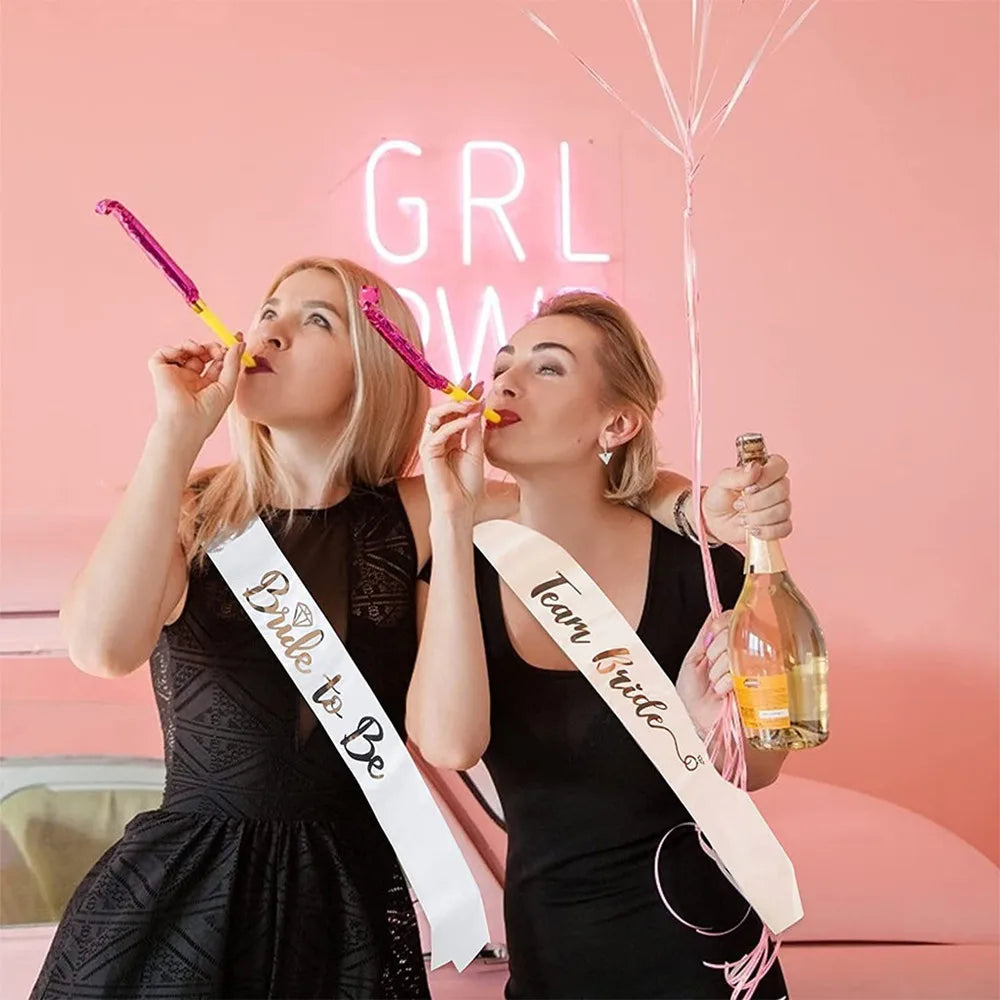 Team Bride To Be Satin Sash