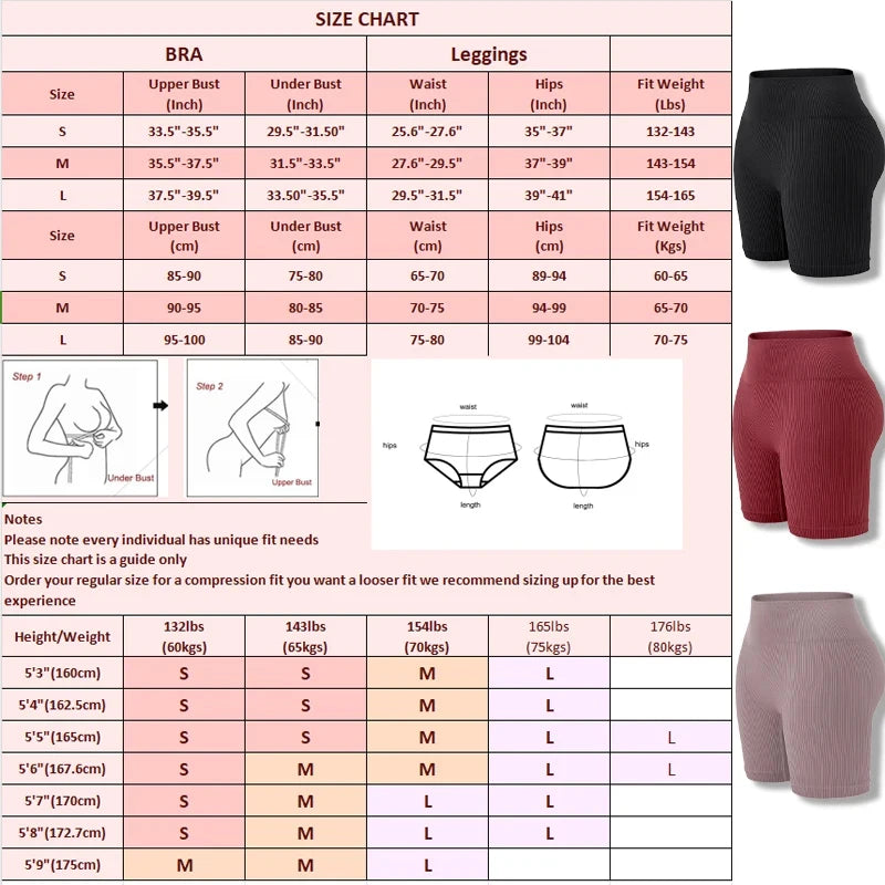 Women‘s Yoga Set High Waist Elastic Butt Lifter Leggings Seamless Running Gym Tank Top Sleeveless Fitness Sport Stretch Clothes