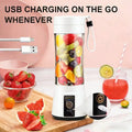 Gorgeous Portable USB charging mini blender and juicer - 3 modes, digital display, 12 blades, 15 OZ, easy to clean, sui