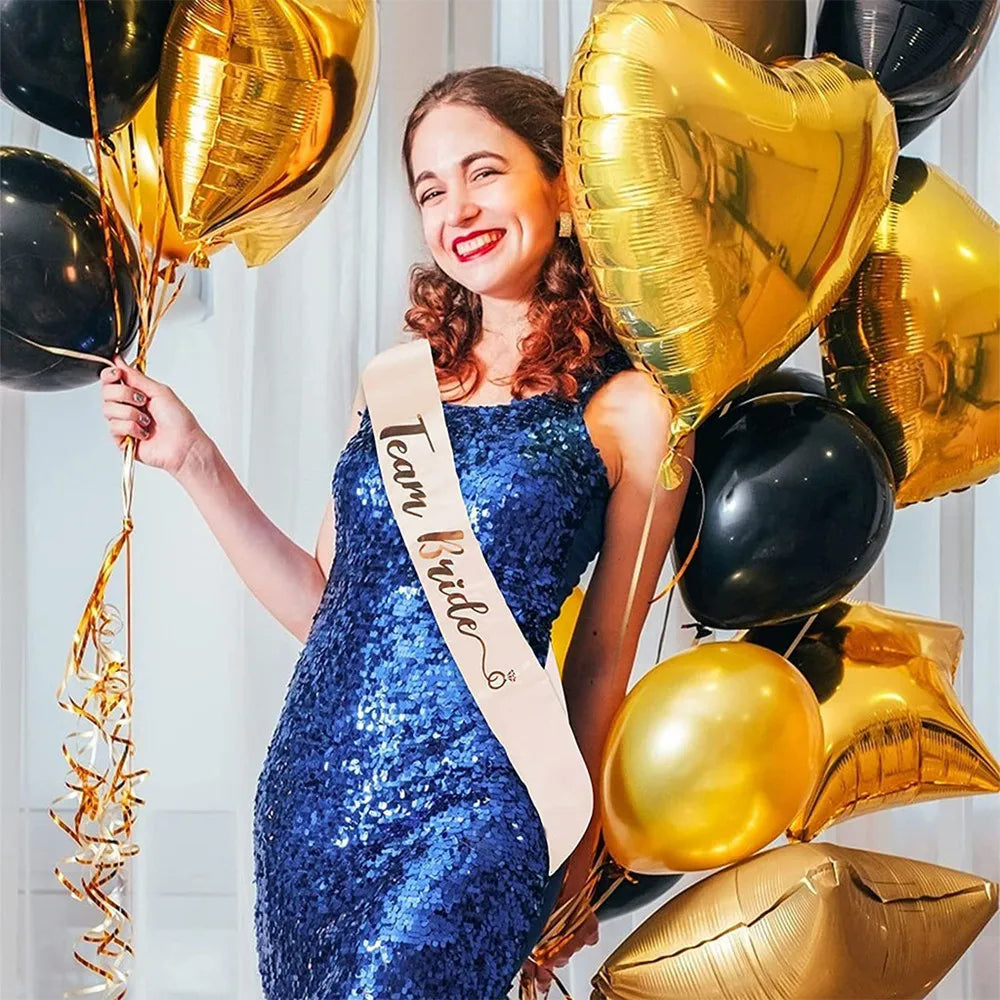 Team Bride To Be Satin Sash