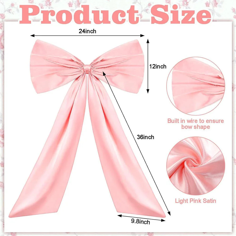 Large Bow Ribbon Tie