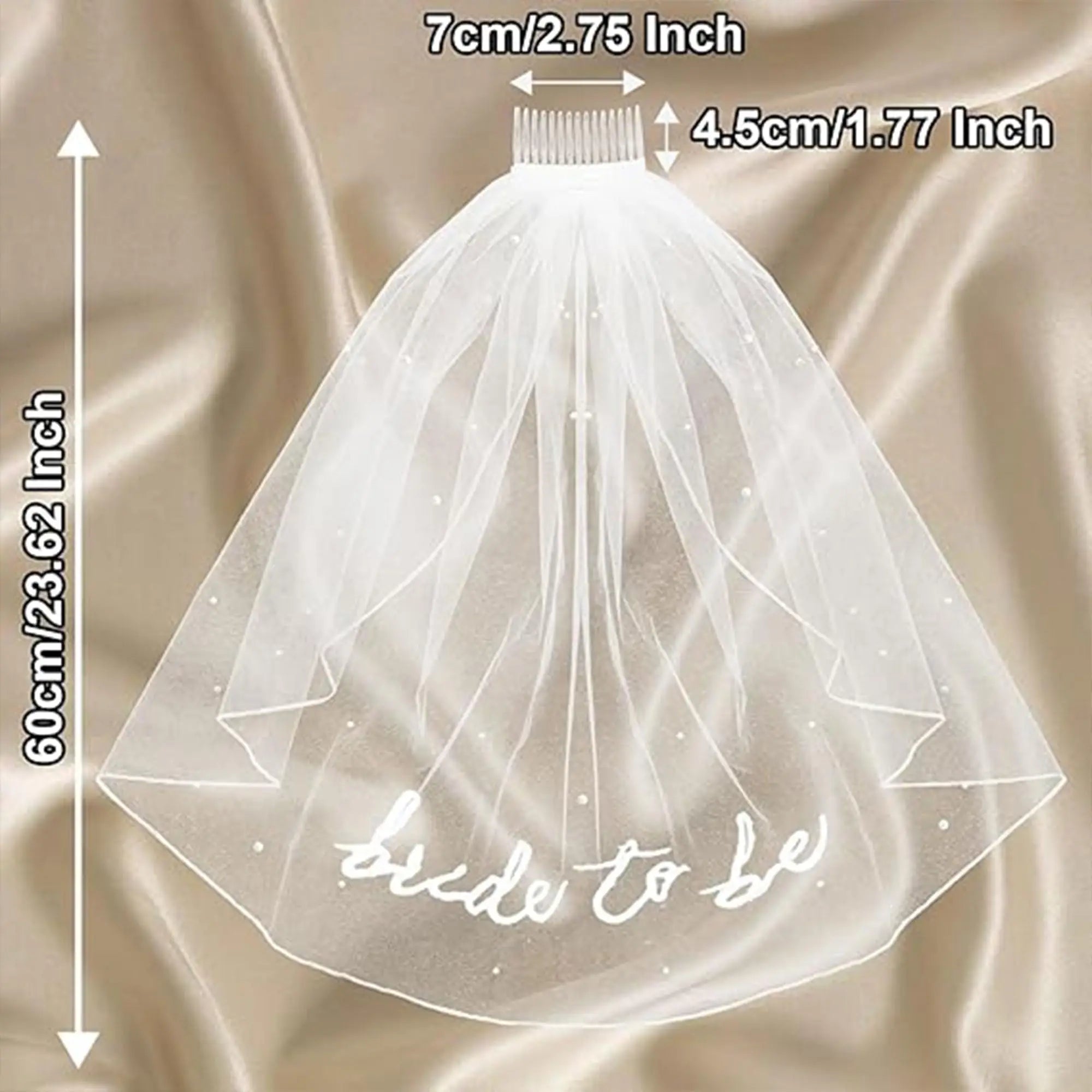 Bride to Be Sash and Veil Set