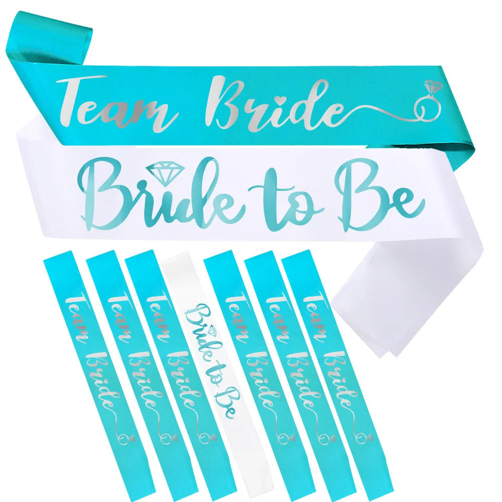 Team Bride To Be Satin Sash