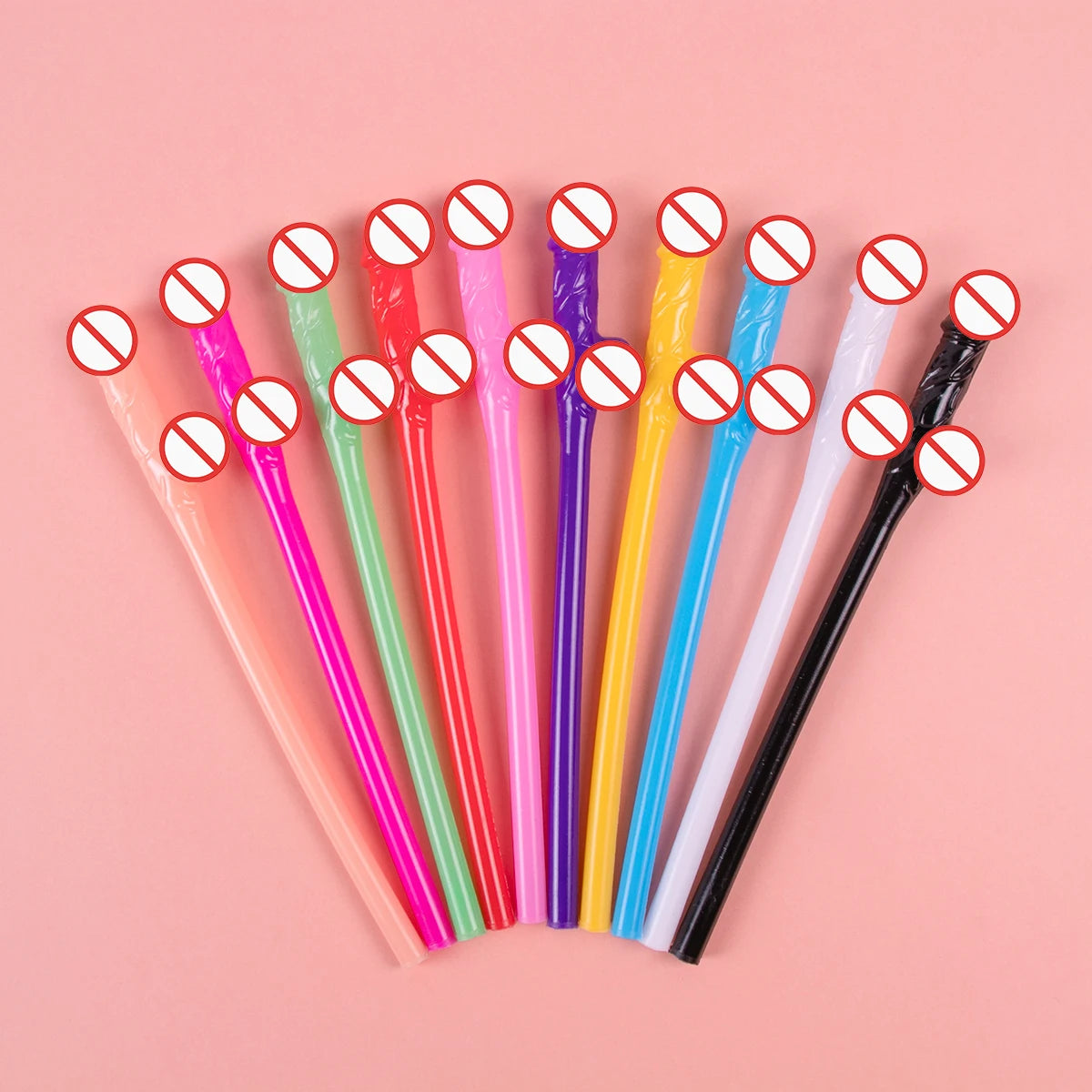 Penis Straws Plastic